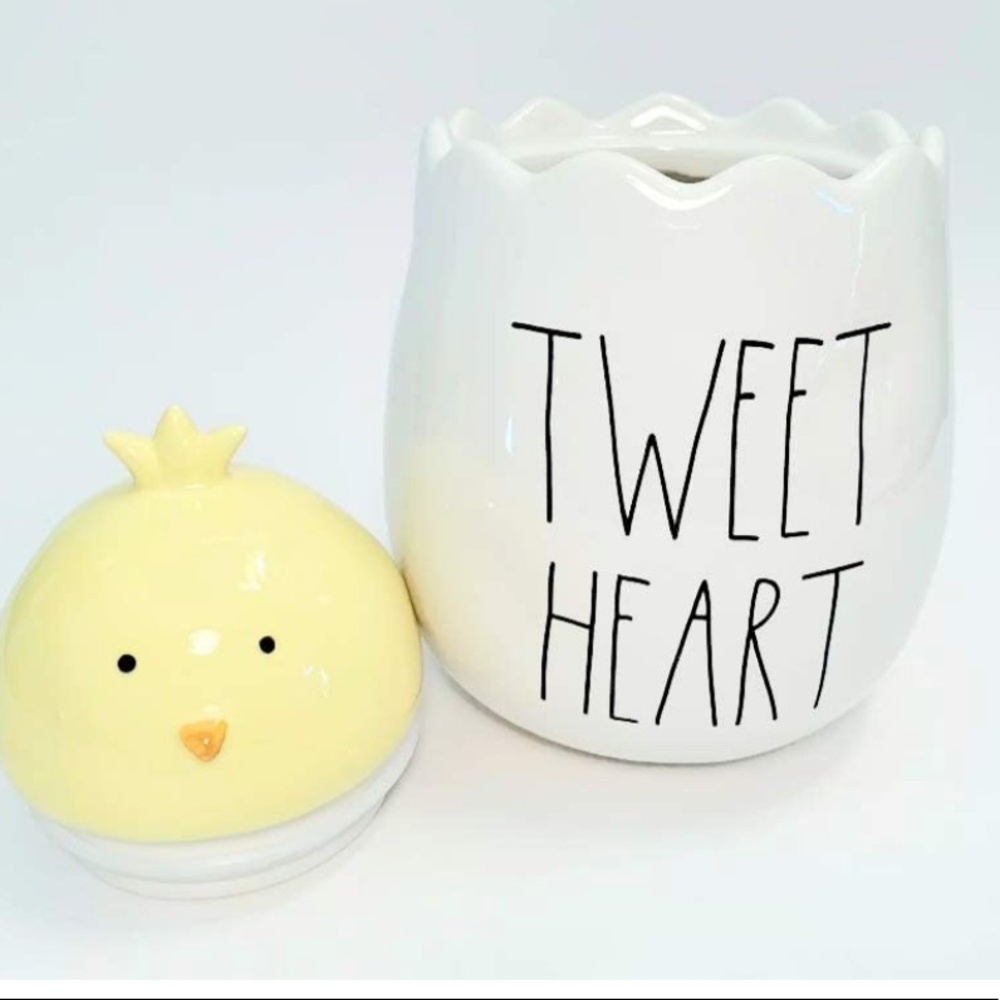 RAE DUNN Tweet Heart Canister